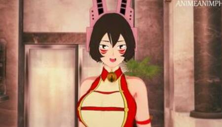 MY HERO ACADEMIA WILD WILD PUSSYCAT SHINO SOSAKI HENTAI 3D