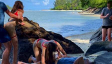 Lost in Paradise - Caught Fucking on a Lonely Beach