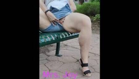 Out for a Walk, and I Get the Urge to Cum So I Masturbate In Public Like an Exhibitionist Slut