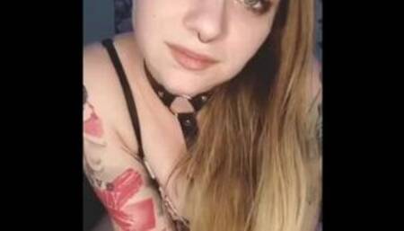 Petite Blonde, degrading JOI
