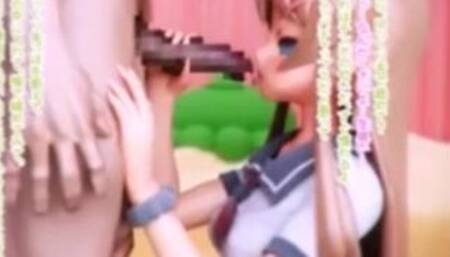 Having fun with Hitomi ???????? my favourite 3D slut ????????????