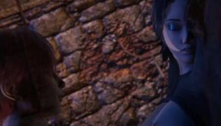 KAITLYN KA LOVES BDSM AND GETS HIGH FROM A DICK | The Quarry | 3D animation