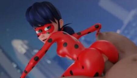 Lady Bug Slut Anal Riding