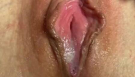 Close up amazing juicy pussy masturbation. Dripping wet creamy pussy orgasm