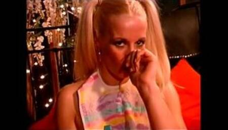 Diaper Girl Masturbation