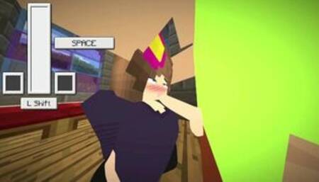 Minecraft TRY NOT TO CUM SEX GAMEPLAY jenny sex mod reaction