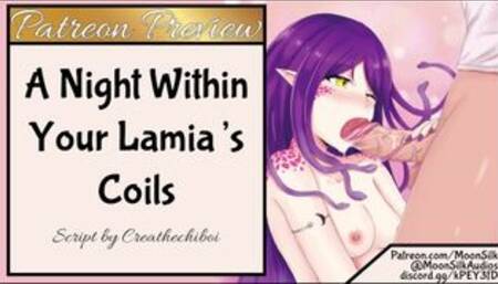 Extended Patreon Preview: A Night Within Your Lamia's Coils Part 1
