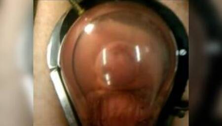 Watch my balls and Cock get massive in my monster tube senior