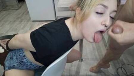 Tie my hands and Fuck my Mouth