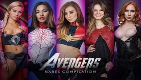 AVENGERS Babes Fucking In POV Virtual Reality