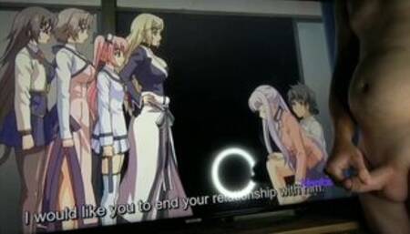 Hottest Hentai Uncensored Threesome With Creampie In The Temple PART 1