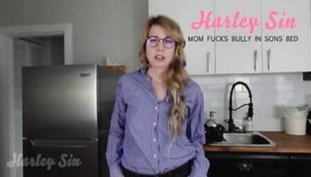 Harley Sin - Mom Fucks Bully In Sons Bed