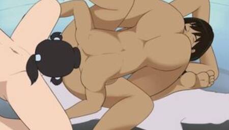 Four Element Trainer (Sex Scenes) Part 76 Threesome By HentaiSexScenes