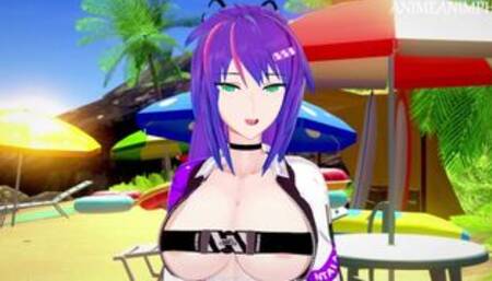 Fucking the Vtuber Projekt Melody Until Creampie - Anime Hentai 3d