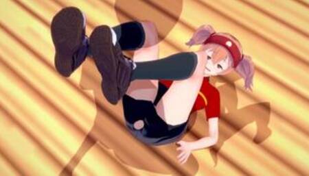 【CHIHO SASAKI】【HENTAI 3D】【HATARAKU MAOU-SAMA!/THE DEVIL IS A PART-TIMER!】