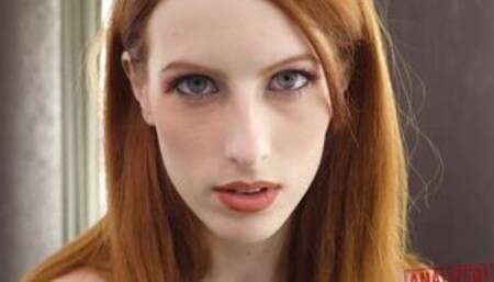 Alex Harper Redhead Fashion Model Submits To Big Black Cock