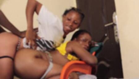 Threesome with two bestfriends from college