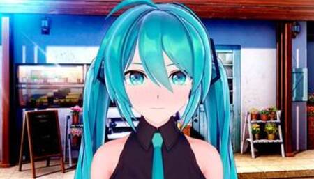 Hatsune Miku Sex with a Beautiful Girl. (3D Hentai)