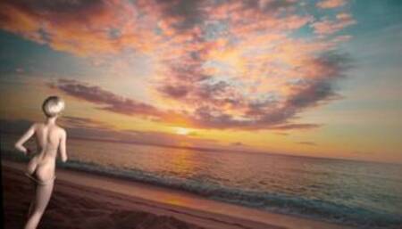 Voyeur Beach Cam Bikini Girl's Whole Ass Hanging Out ????