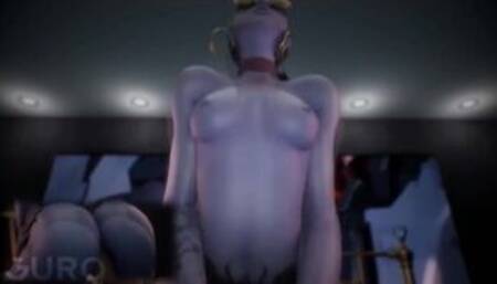 Widowmaker Riding Cock Like A Pro