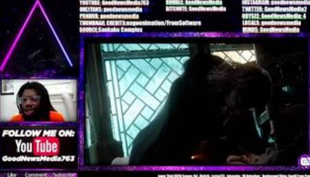 MELINA USES HER TIGHT SWEATY GAMER PUSSY TO POWER UP A TARNISHED VIRGIN COCK