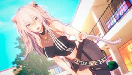 Shishiro Botan Sex with a Beautiful Girl. (3D Hentai)