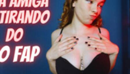 Sua amiga peituda te ajudando a bater punheta (ASMR JOI NO FAP)