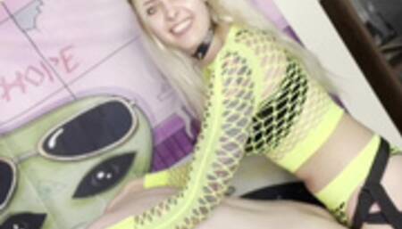 amateur femdom pegging: alt girl fucks subs ass, intense dirty talk