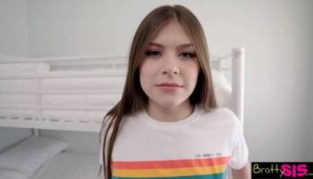 Stepsis "I'm Naked Does That Make You Feel Weird?" Fucking For The Top Bunk 12 min 720p