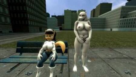 Kitty's bus stop CATastrophe (Warning Anal Vore)