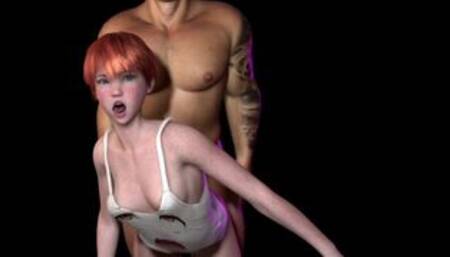 Impregnating the Babysitter Because I Caught Her Being Bad