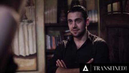 TRANSFIXED - Sexually Confused Stepbrother Bangs His Trans Stepsister and Her Hot Trans GF!