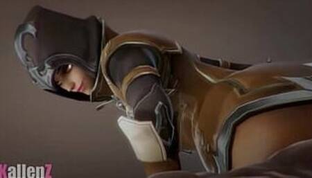 Overwatch Sombra 4 SFM & Blender 3D Hentai Porn Compilation