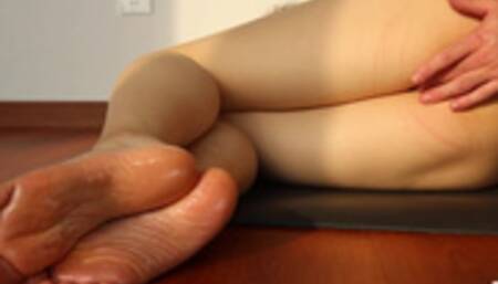 SAKURAsFEET - You mastrubate my pussy, I give you my meaty feet