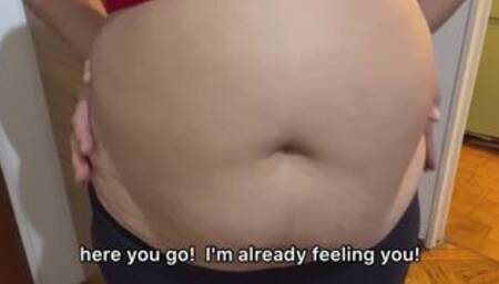 Mia giantess BBW eats her tiny and digests it preview