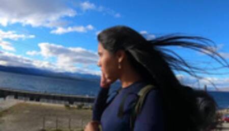 This young backpacker in Bariloche needs YOUR help