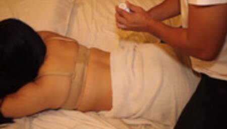 Massage Therapist Got Lucky