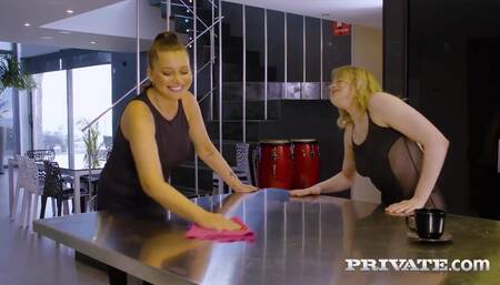 Private com - Anna Polina And Hannah Vivienne Share Big Cock