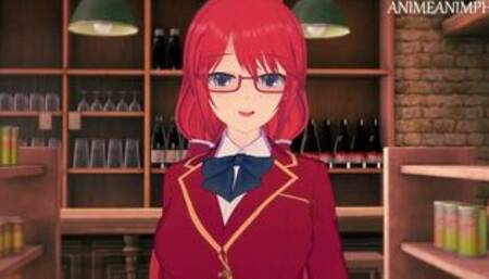 Fucking Sakura Airi from Classroom of the Elite Until Creampie - Anime Hentai 3d