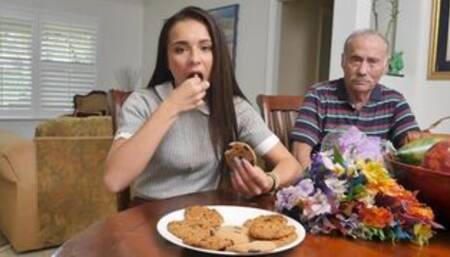 Kharlie Stone Takes Geriatric Cock In Her Orifaces