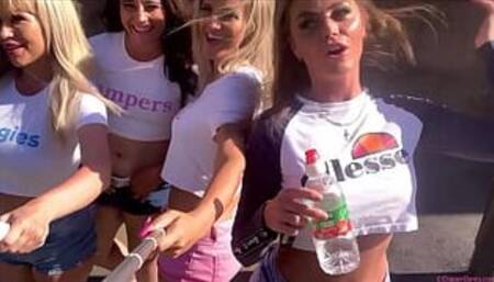 Tammy Pink Chloe Knickx wear nappies in public! | (July 2022)