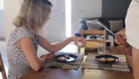 I piss on my girlfriend while she has breakfast _ PART 1(NEW VIDEO)
