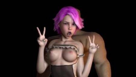 Do I look cute when I ride his cock?