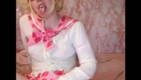 Himiko Toga masturbating over panties ♡︎︎