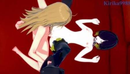 Leiur Darâhim and Kaede Kagayama have intense futanari sex - Symphogear & Non Non Biyori Hentai