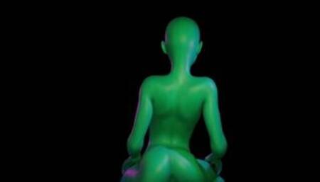 [POV] WOKE UP AND A FREAKISH ALIEN GIRL WAS RIDING MY DICK REVERSE COWGIRL