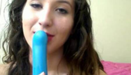 Cute brunette college girl from Tucson takes gets naked real fast and spends a long afternoon