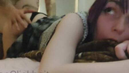 Cute Alt Schoolgirl KittenClickbait get fucked hard and fast from behind