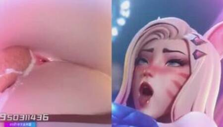 她 被你爽到高潮了????~