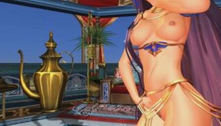 【MMD】Arabic Dream - Belly Dance【R-18】